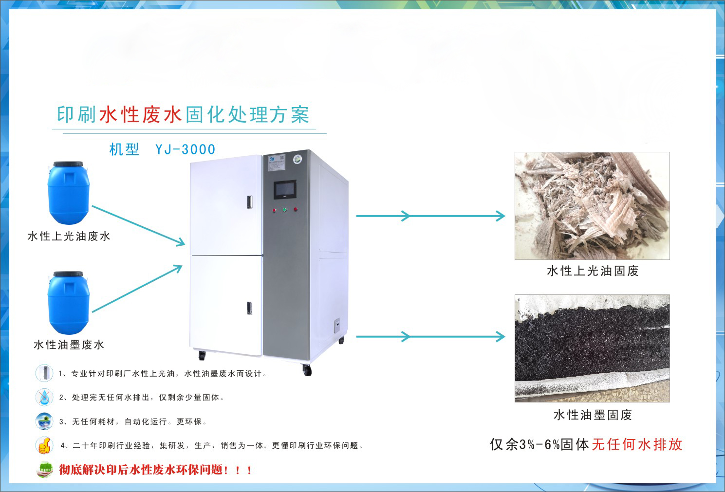 水性废水固化处理设备